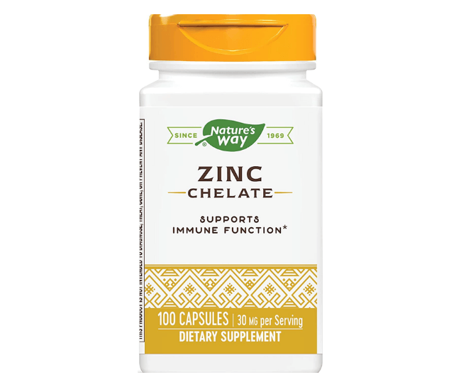 Nature’s Way Zinc Chelate Tablets