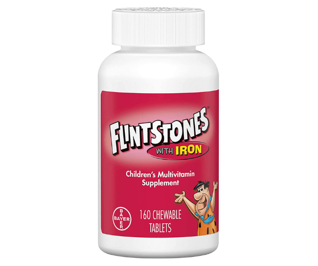 Kids multivitamin with iron - Flintstones Vitamins